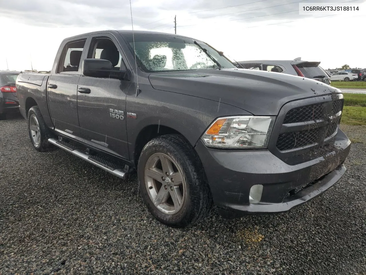 2018 Ram 1500 St VIN: 1C6RR6KT3JS188114 Lot: 74332974