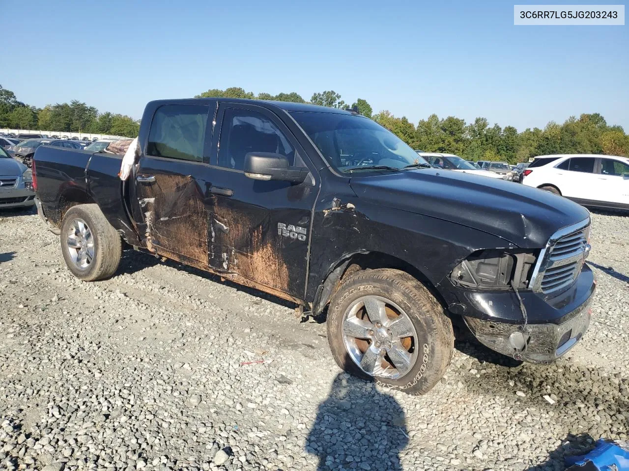 2018 Ram 1500 Slt VIN: 3C6RR7LG5JG203243 Lot: 74399294