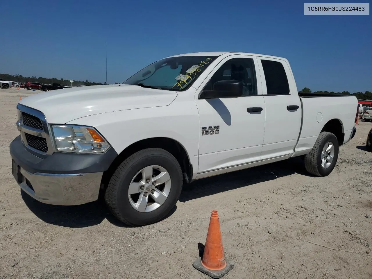 2018 Ram 1500 St VIN: 1C6RR6FG0JS224483 Lot: 74438484