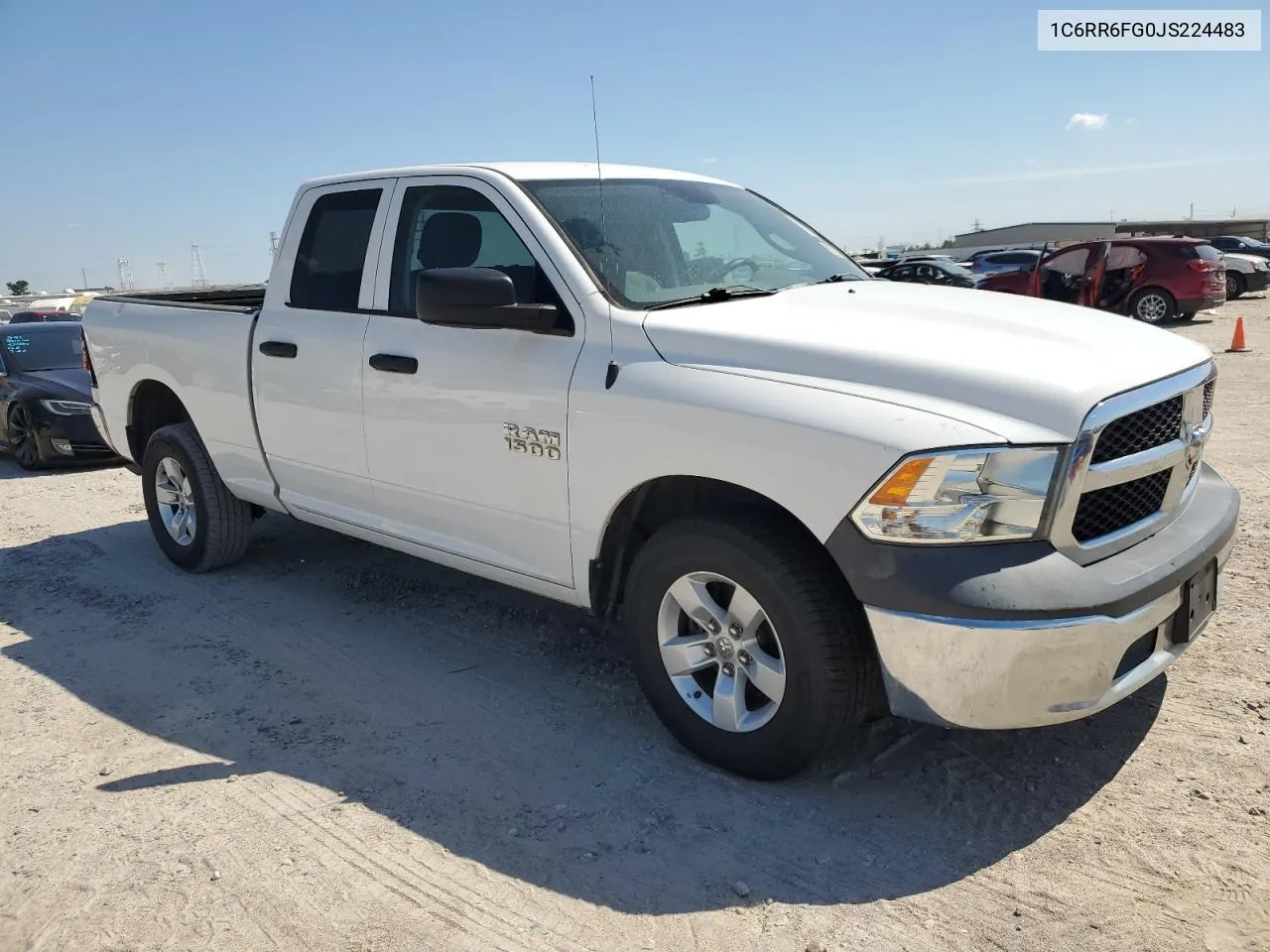 2018 Ram 1500 St VIN: 1C6RR6FG0JS224483 Lot: 74438484