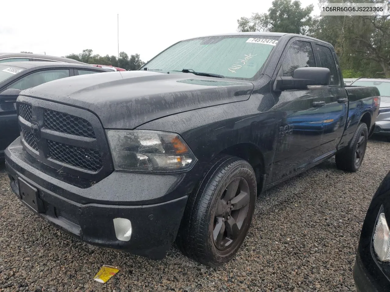 2018 Ram 1500 Slt VIN: 1C6RR6GG6JS223305 Lot: 74512474