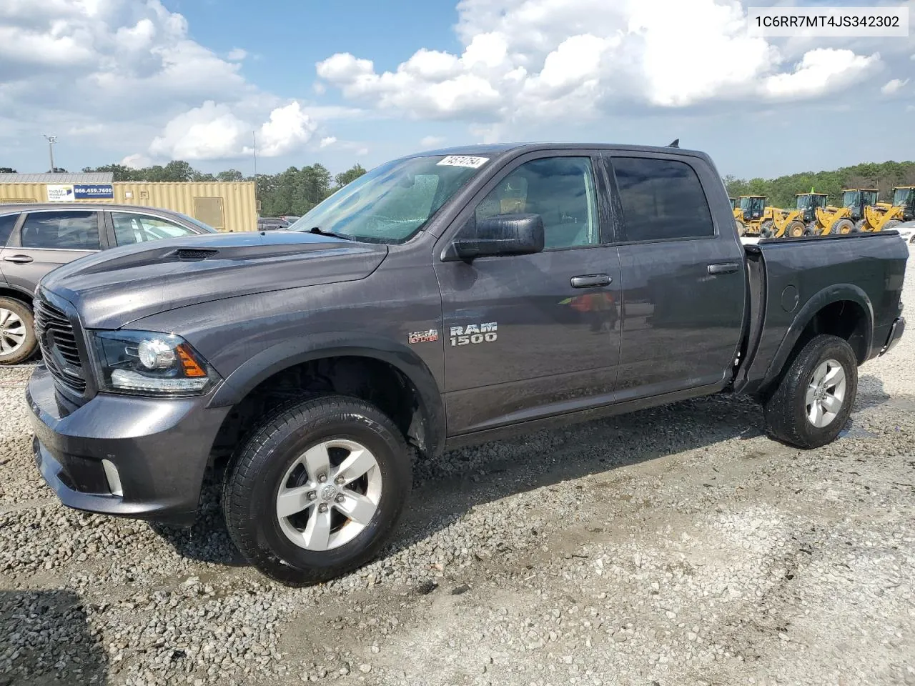 2018 Ram 1500 Sport VIN: 1C6RR7MT4JS342302 Lot: 74574754