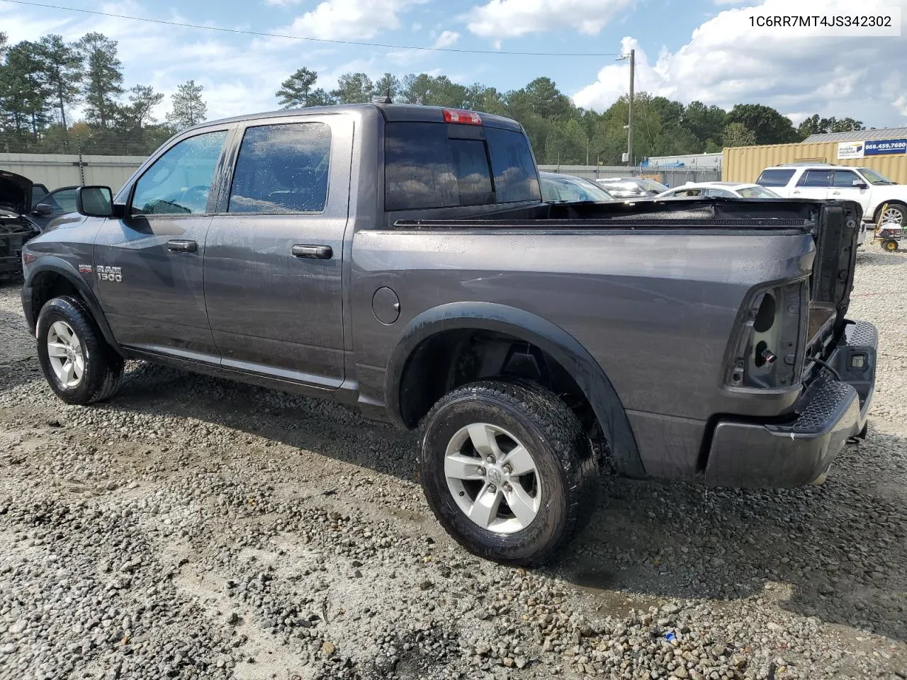 2018 Ram 1500 Sport VIN: 1C6RR7MT4JS342302 Lot: 74574754