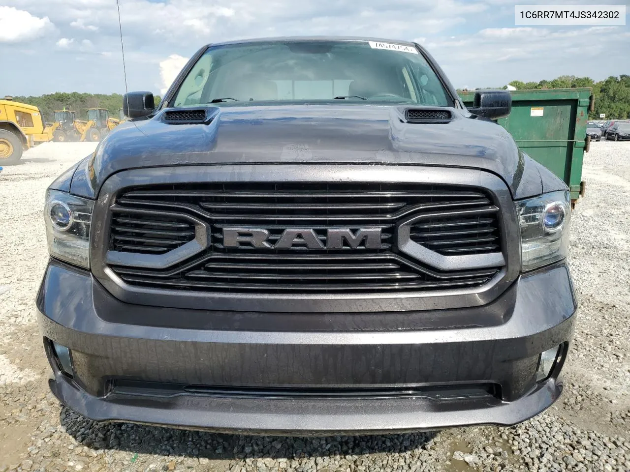 2018 Ram 1500 Sport VIN: 1C6RR7MT4JS342302 Lot: 74574754