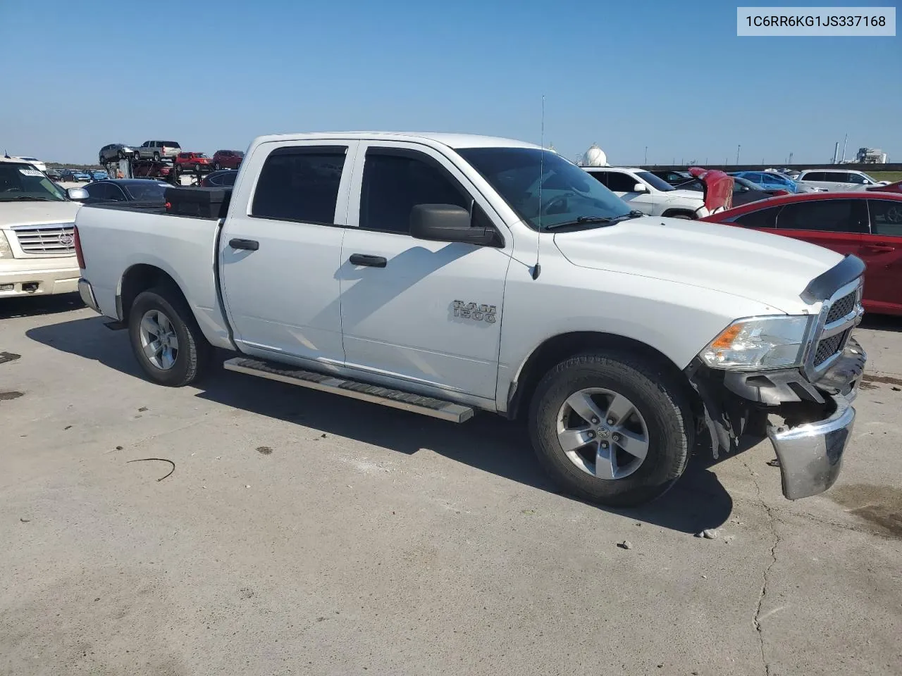 2018 Ram 1500 St VIN: 1C6RR6KG1JS337168 Lot: 74665284