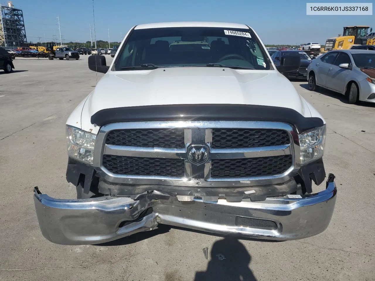 2018 Ram 1500 St VIN: 1C6RR6KG1JS337168 Lot: 74665284