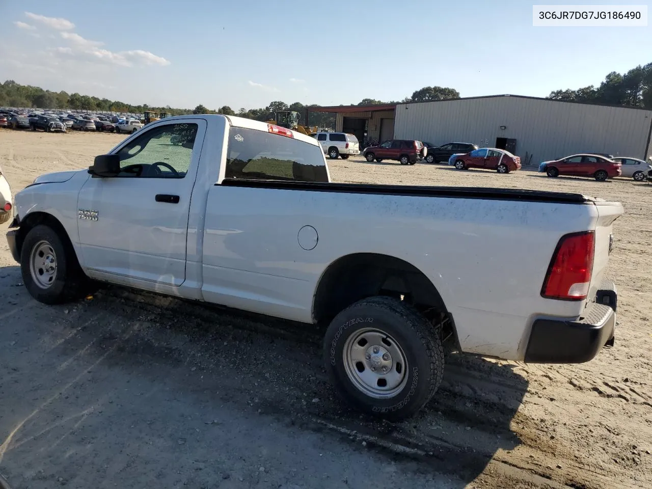 2018 Ram 1500 St VIN: 3C6JR7DG7JG186490 Lot: 74712524