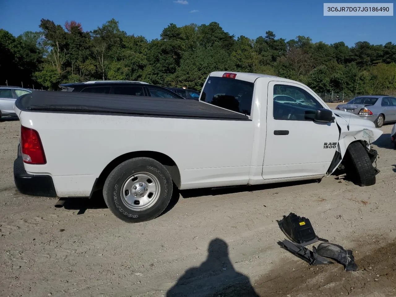 2018 Ram 1500 St VIN: 3C6JR7DG7JG186490 Lot: 74712524