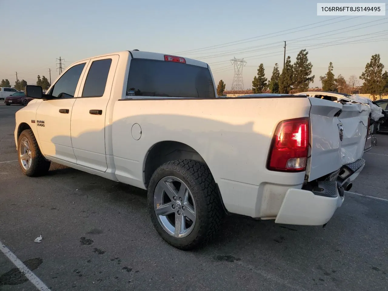 2018 Ram 1500 St VIN: 1C6RR6FT8JS149495 Lot: 74750784