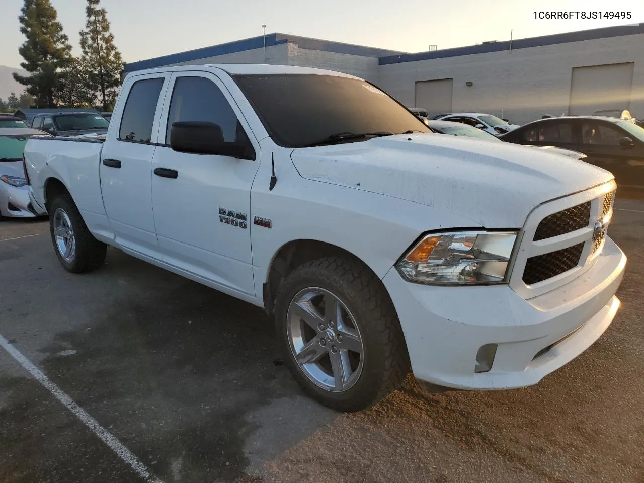 2018 Ram 1500 St VIN: 1C6RR6FT8JS149495 Lot: 74750784