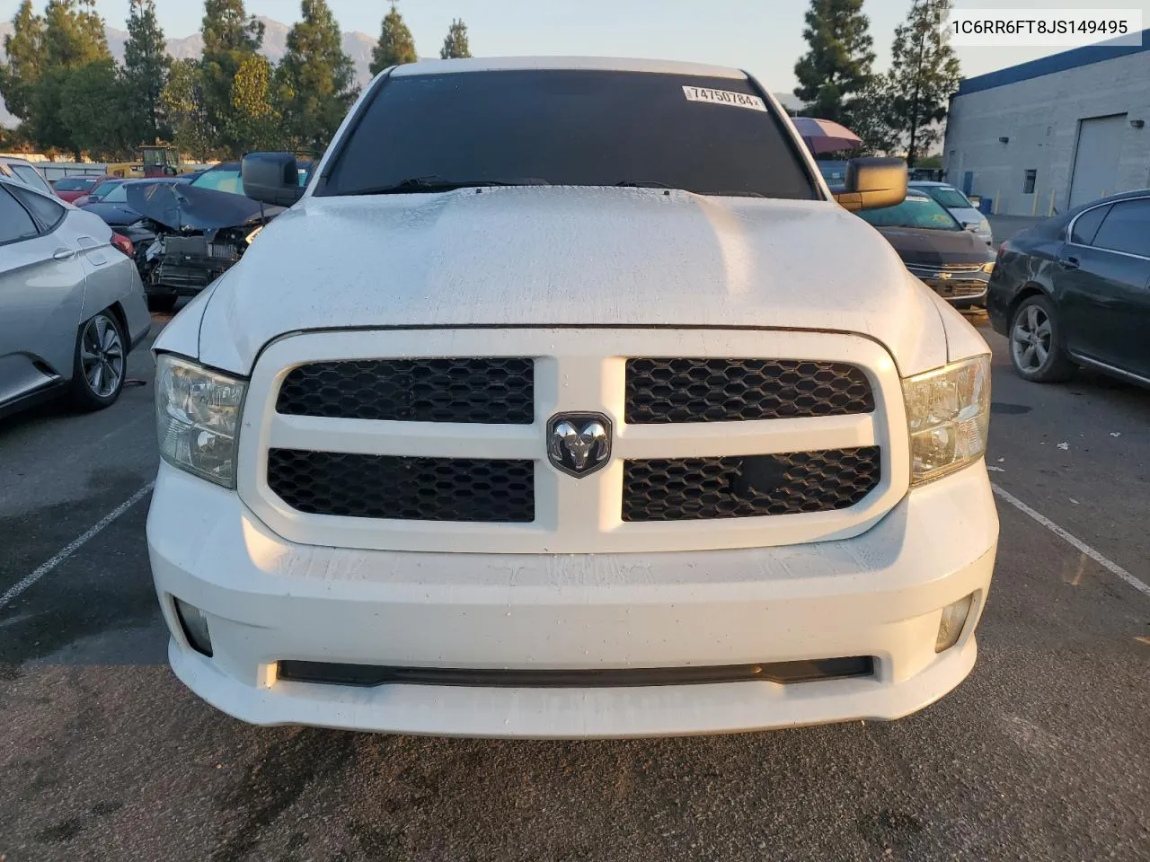 2018 Ram 1500 St VIN: 1C6RR6FT8JS149495 Lot: 74750784