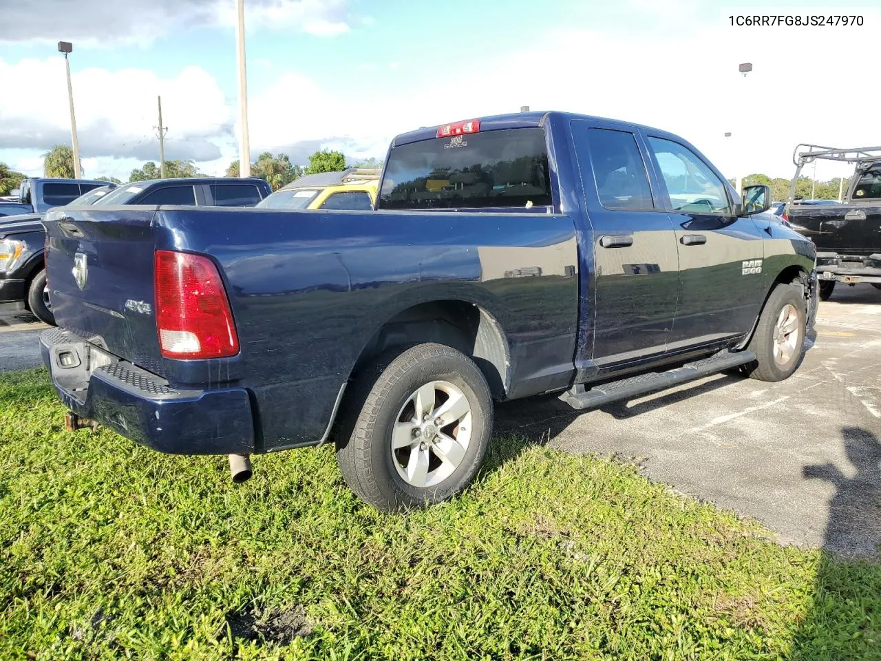 2018 Ram 1500 St VIN: 1C6RR7FG8JS247970 Lot: 74792124