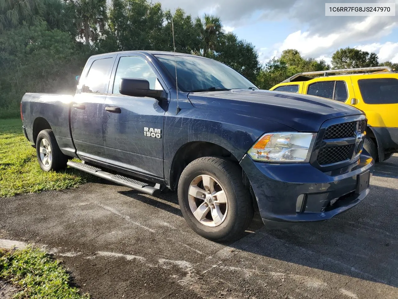 2018 Ram 1500 St VIN: 1C6RR7FG8JS247970 Lot: 74792124