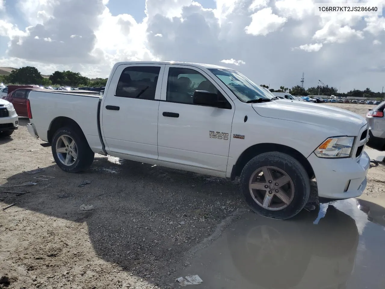 2018 Ram 1500 St VIN: 1C6RR7KT2JS286640 Lot: 74804434