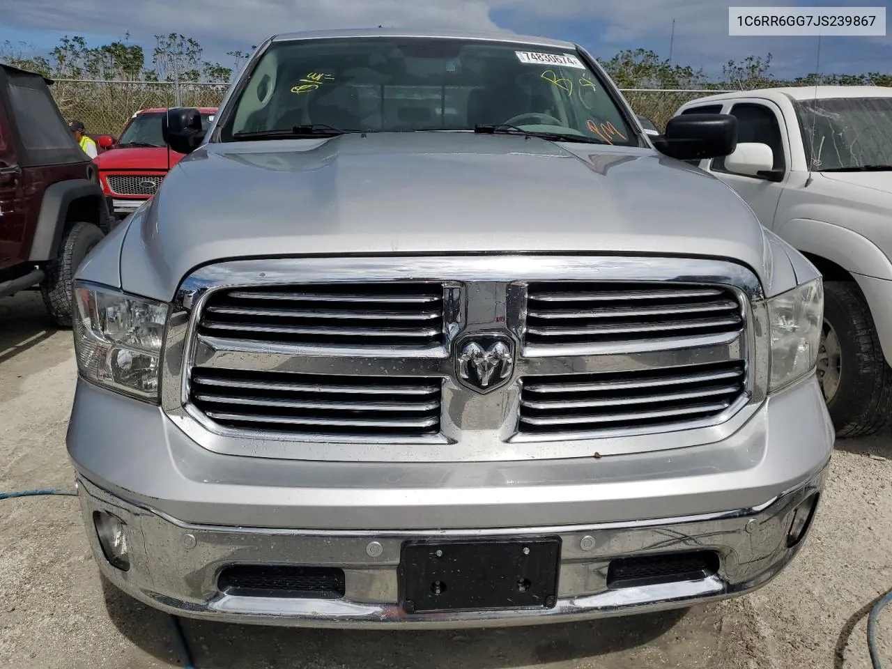 2018 Ram 1500 Slt VIN: 1C6RR6GG7JS239867 Lot: 74830674