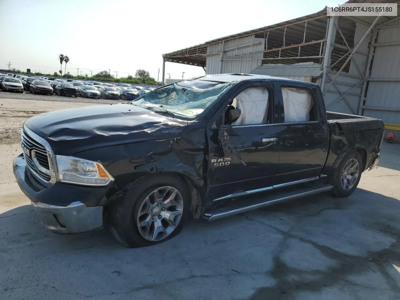 2018 Ram 1500 Longhorn VIN: 1C6RR6PT4JS155180 Lot: 74923374