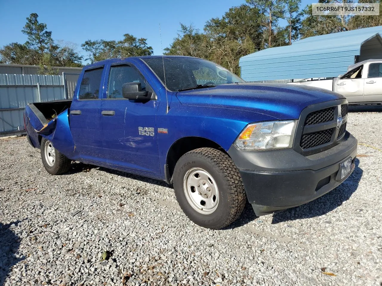 2018 Ram 1500 St VIN: 1C6RR6FT9JS157332 Lot: 75066574