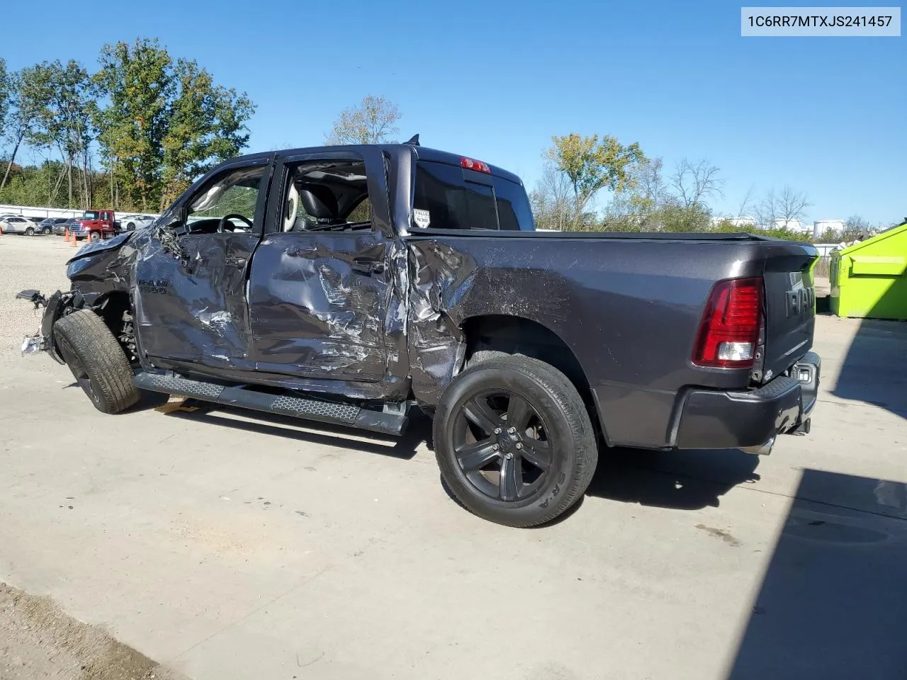 2018 Ram 1500 Sport VIN: 1C6RR7MTXJS241457 Lot: 75100274