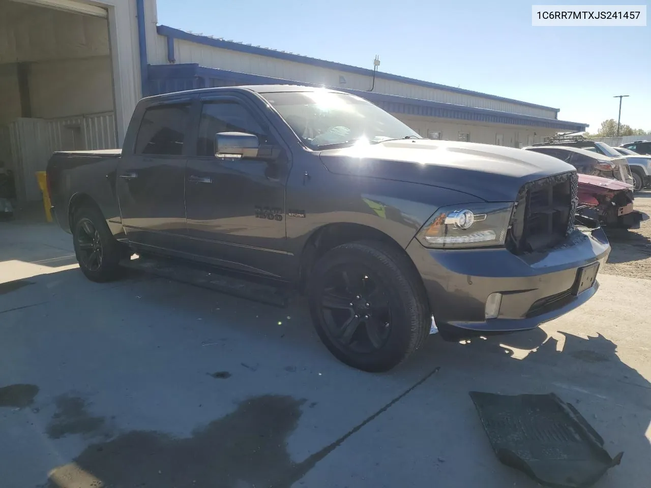 2018 Ram 1500 Sport VIN: 1C6RR7MTXJS241457 Lot: 75100274