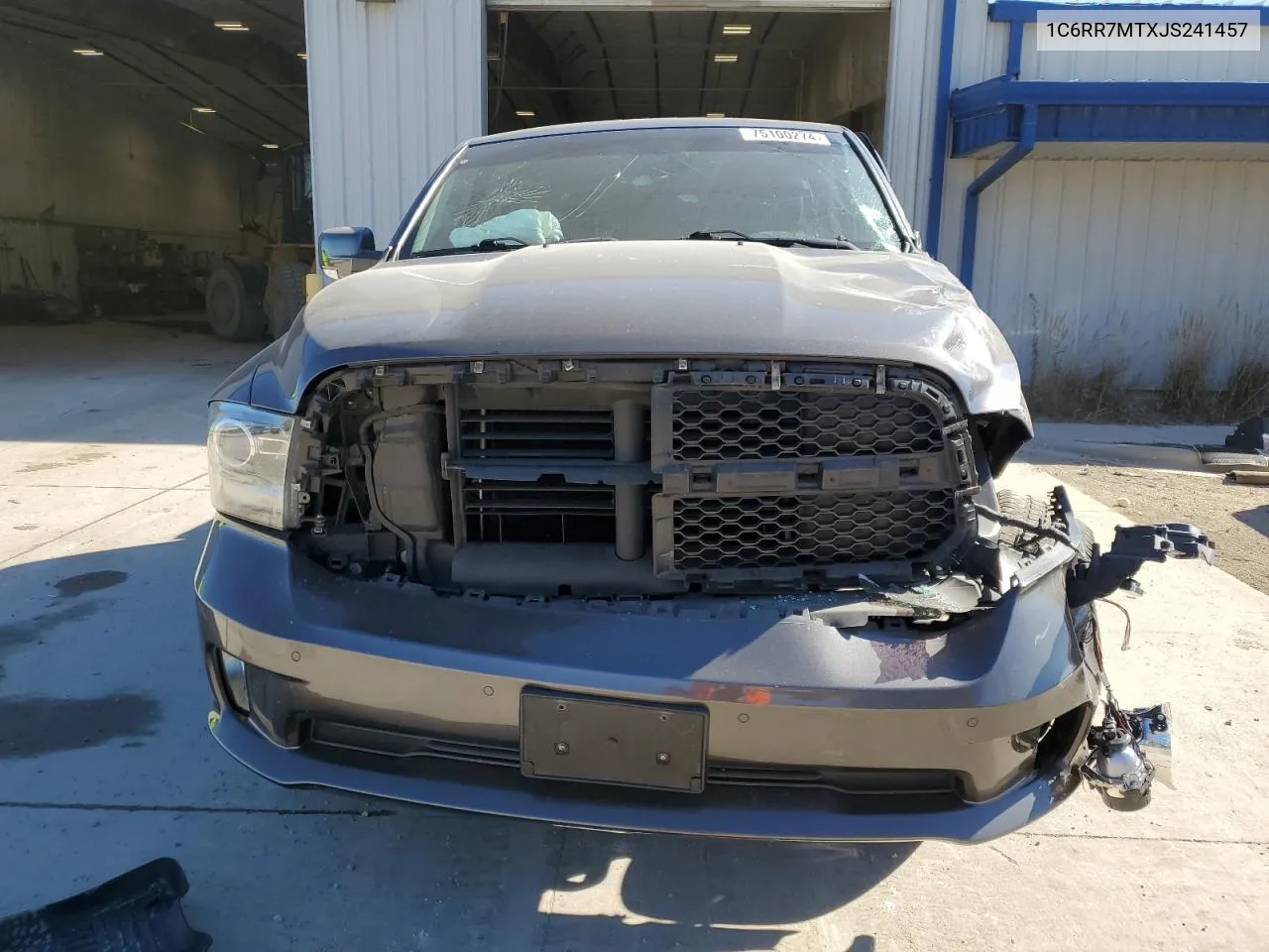 2018 Ram 1500 Sport VIN: 1C6RR7MTXJS241457 Lot: 75100274