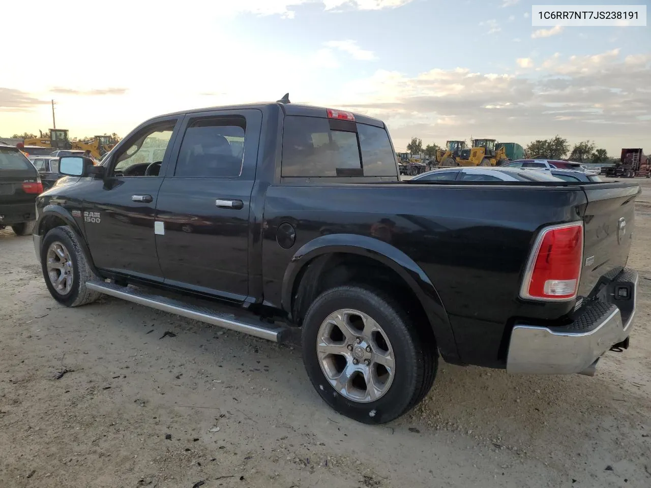 2018 Ram 1500 Laramie VIN: 1C6RR7NT7JS238191 Lot: 75101114