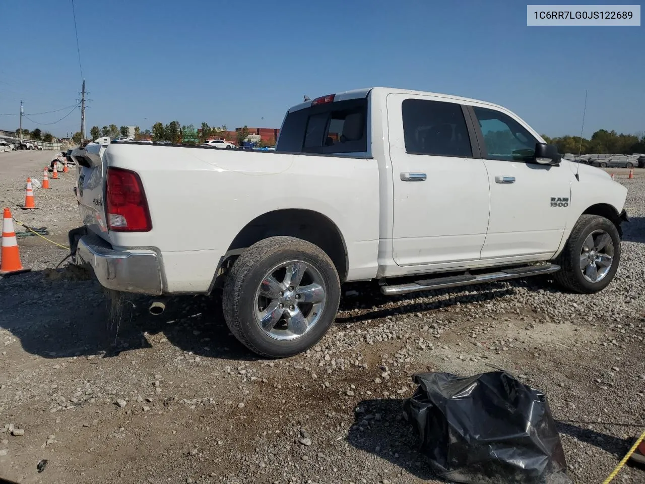 2018 Ram 1500 Slt VIN: 1C6RR7LG0JS122689 Lot: 75259654