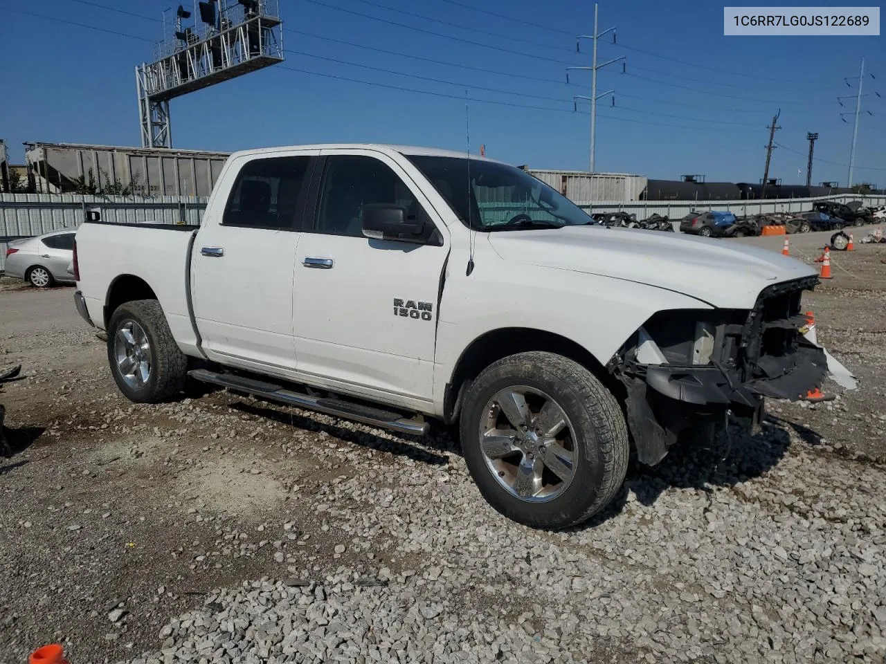 2018 Ram 1500 Slt VIN: 1C6RR7LG0JS122689 Lot: 75259654