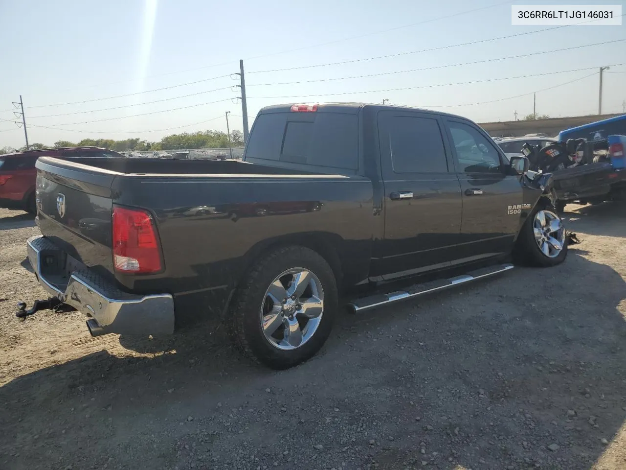 2018 Ram 1500 Slt VIN: 3C6RR6LT1JG146031 Lot: 75298244