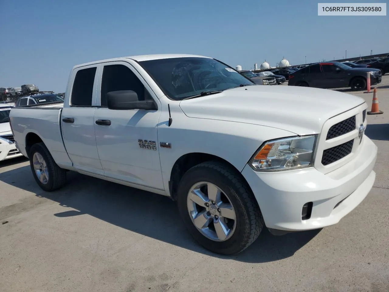 2018 Ram 1500 St VIN: 1C6RR7FT3JS309580 Lot: 75348074