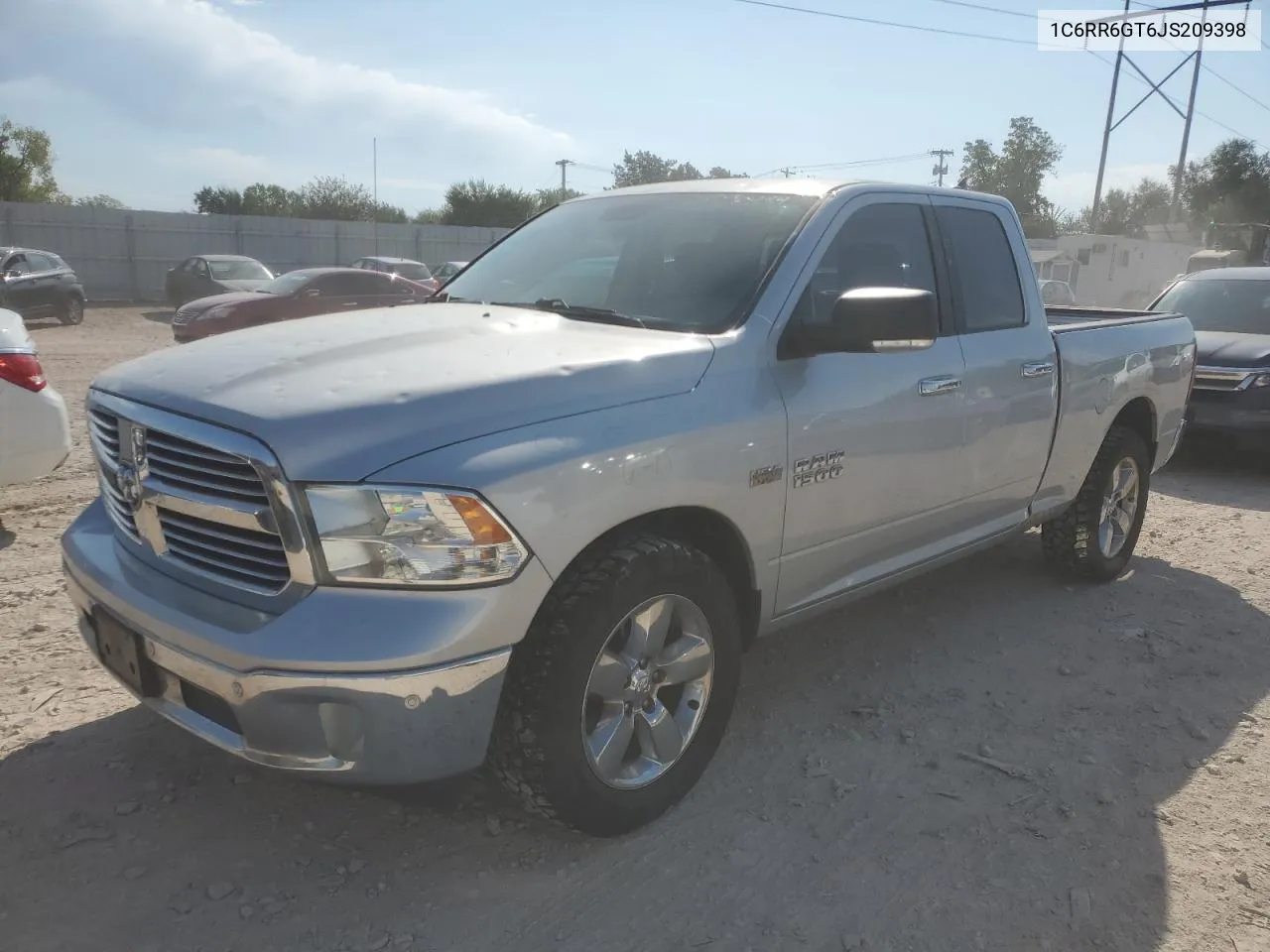 2018 Ram 1500 Slt VIN: 1C6RR6GT6JS209398 Lot: 75390444