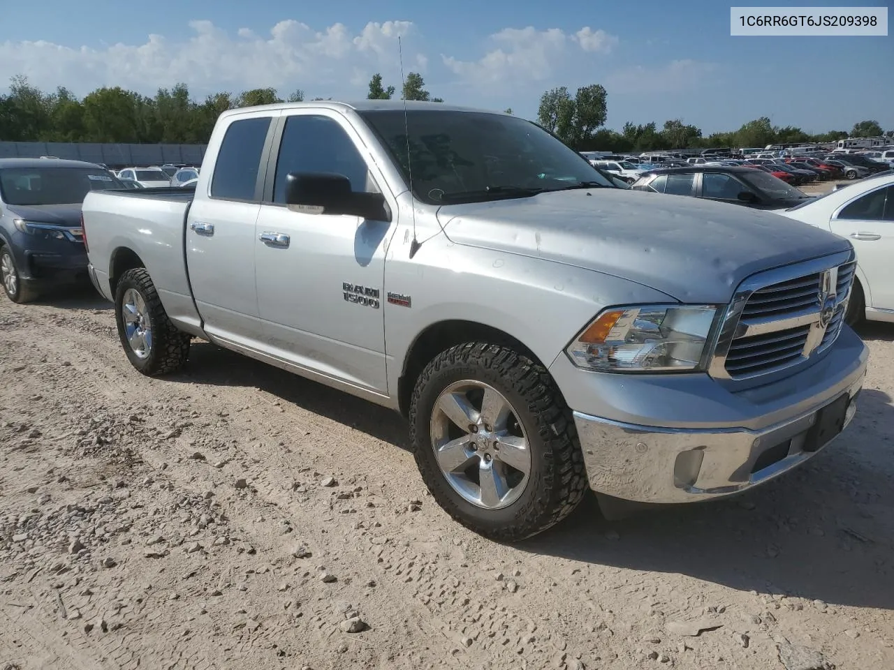 2018 Ram 1500 Slt VIN: 1C6RR6GT6JS209398 Lot: 75390444