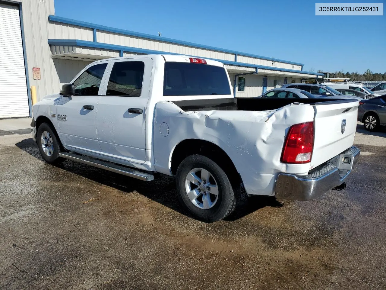 2018 Ram 1500 St VIN: 3C6RR6KT8JG252431 Lot: 75501864