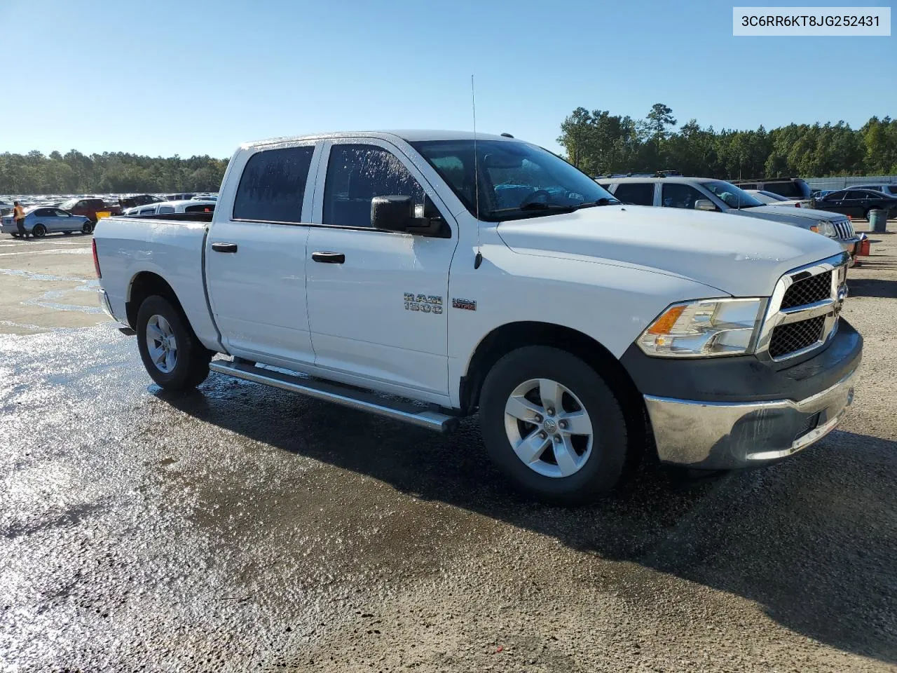 2018 Ram 1500 St VIN: 3C6RR6KT8JG252431 Lot: 75501864