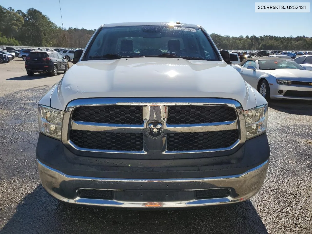 2018 Ram 1500 St VIN: 3C6RR6KT8JG252431 Lot: 75501864