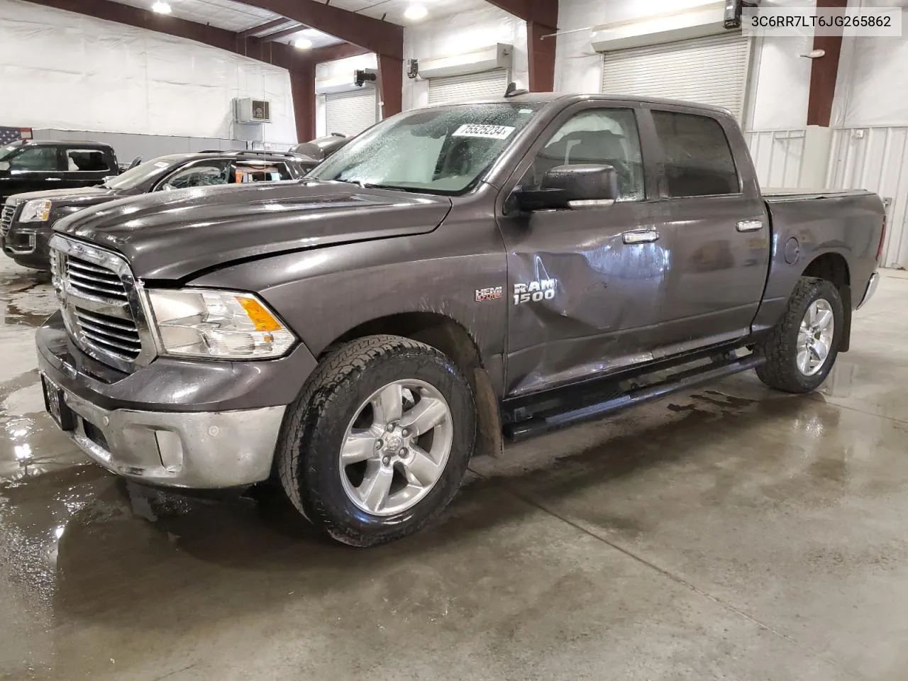 2018 Ram 1500 Slt VIN: 3C6RR7LT6JG265862 Lot: 75525234