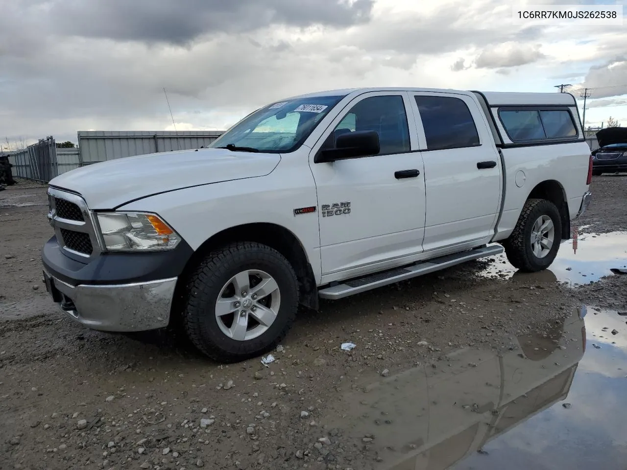 2018 Ram 1500 St VIN: 1C6RR7KM0JS262538 Lot: 76011654