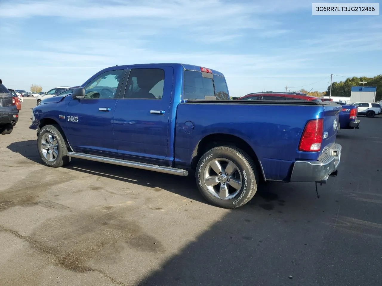 2018 Ram 1500 Slt VIN: 3C6RR7LT3JG212486 Lot: 76553574