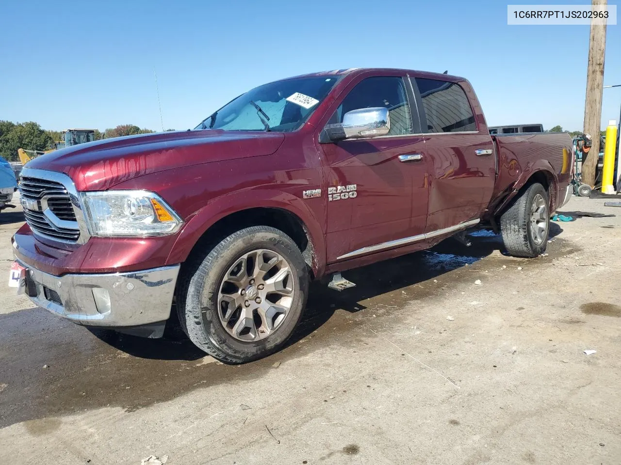 2018 Ram 1500 Longhorn VIN: 1C6RR7PT1JS202963 Lot: 76613964