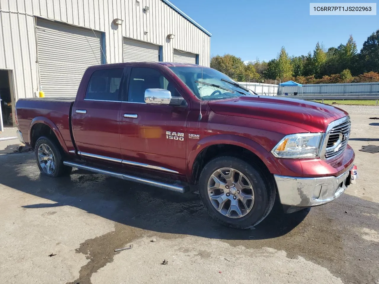 2018 Ram 1500 Longhorn VIN: 1C6RR7PT1JS202963 Lot: 76613964