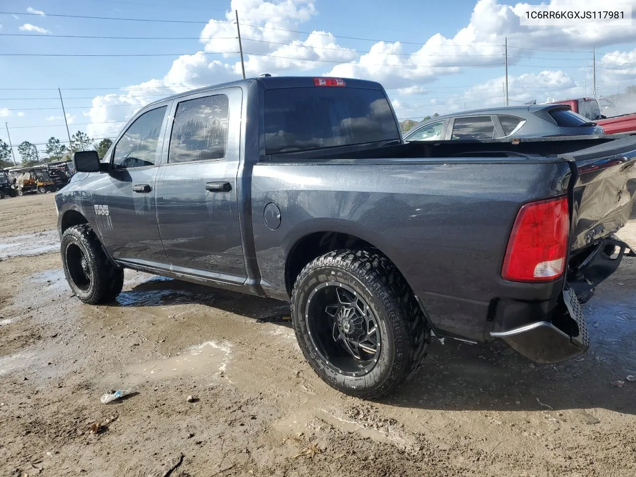 2018 Ram 1500 St VIN: 1C6RR6KGXJS117981 Lot: 76687094