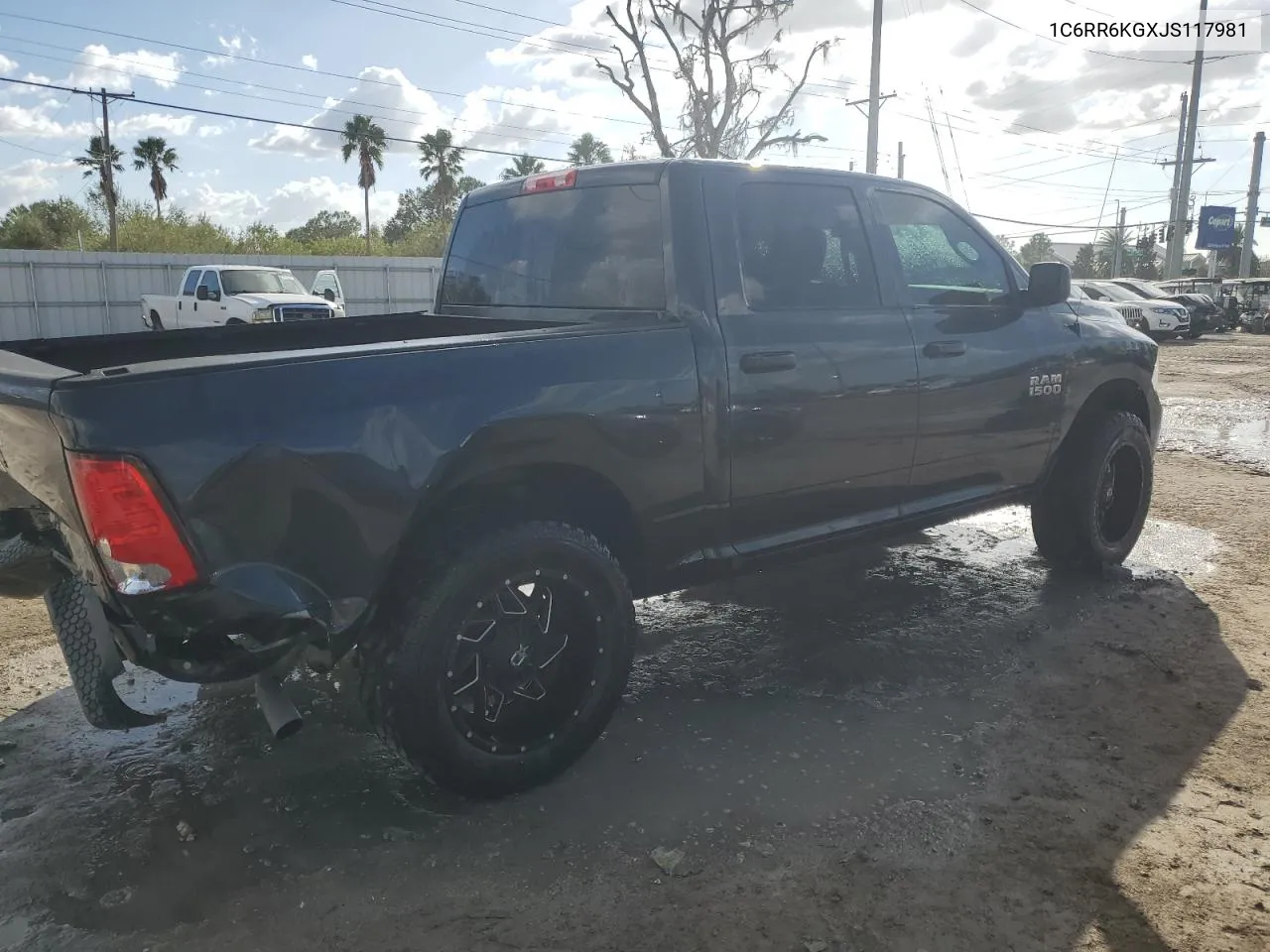 2018 Ram 1500 St VIN: 1C6RR6KGXJS117981 Lot: 76687094