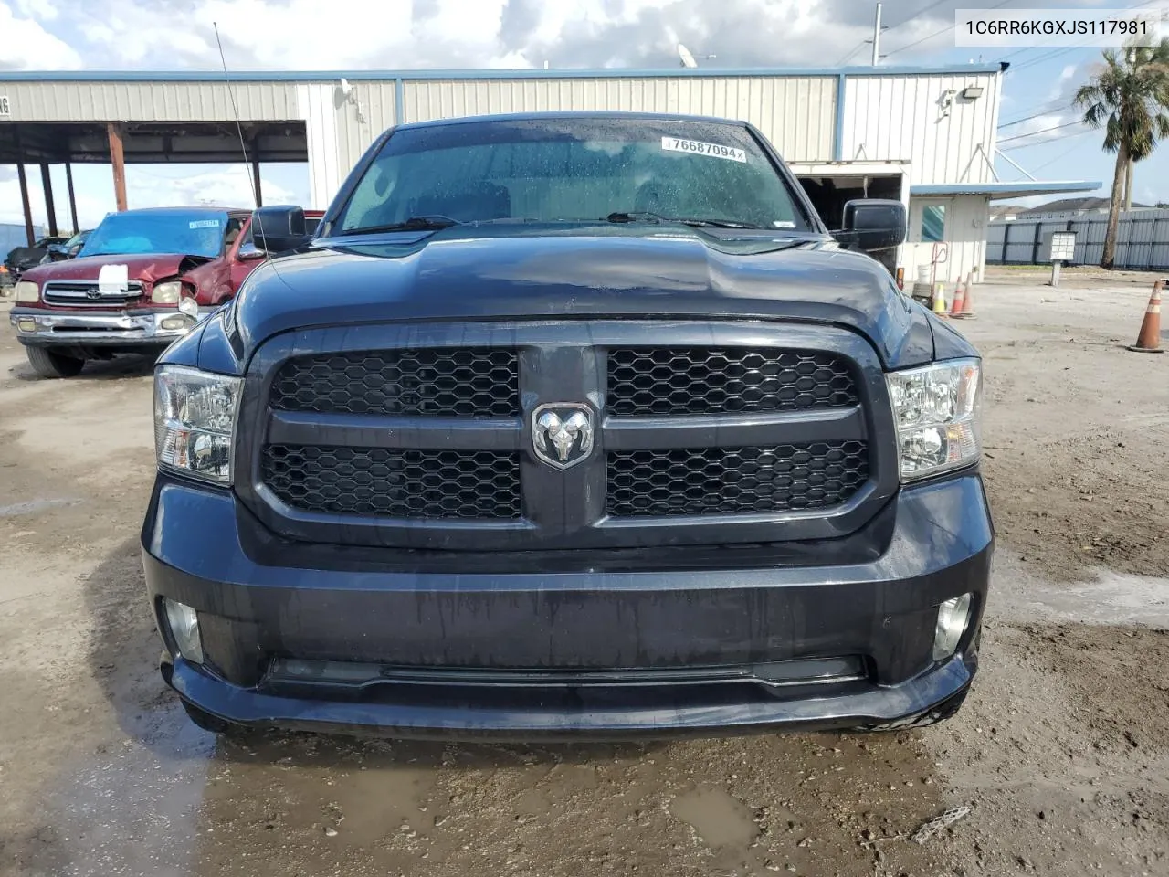 2018 Ram 1500 St VIN: 1C6RR6KGXJS117981 Lot: 76687094