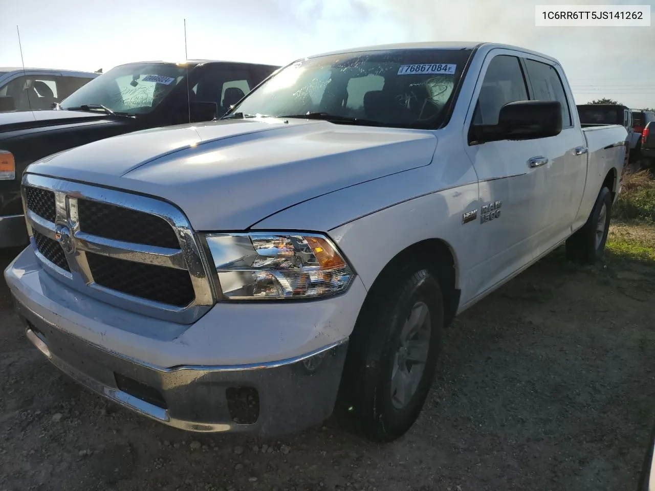 2018 Ram 1500 Slt VIN: 1C6RR6TT5JS141262 Lot: 76867084