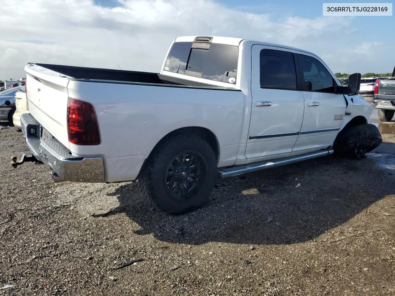 2018 Ram 1500 Slt VIN: 3C6RR7LT5JG228169 Lot: 76954504