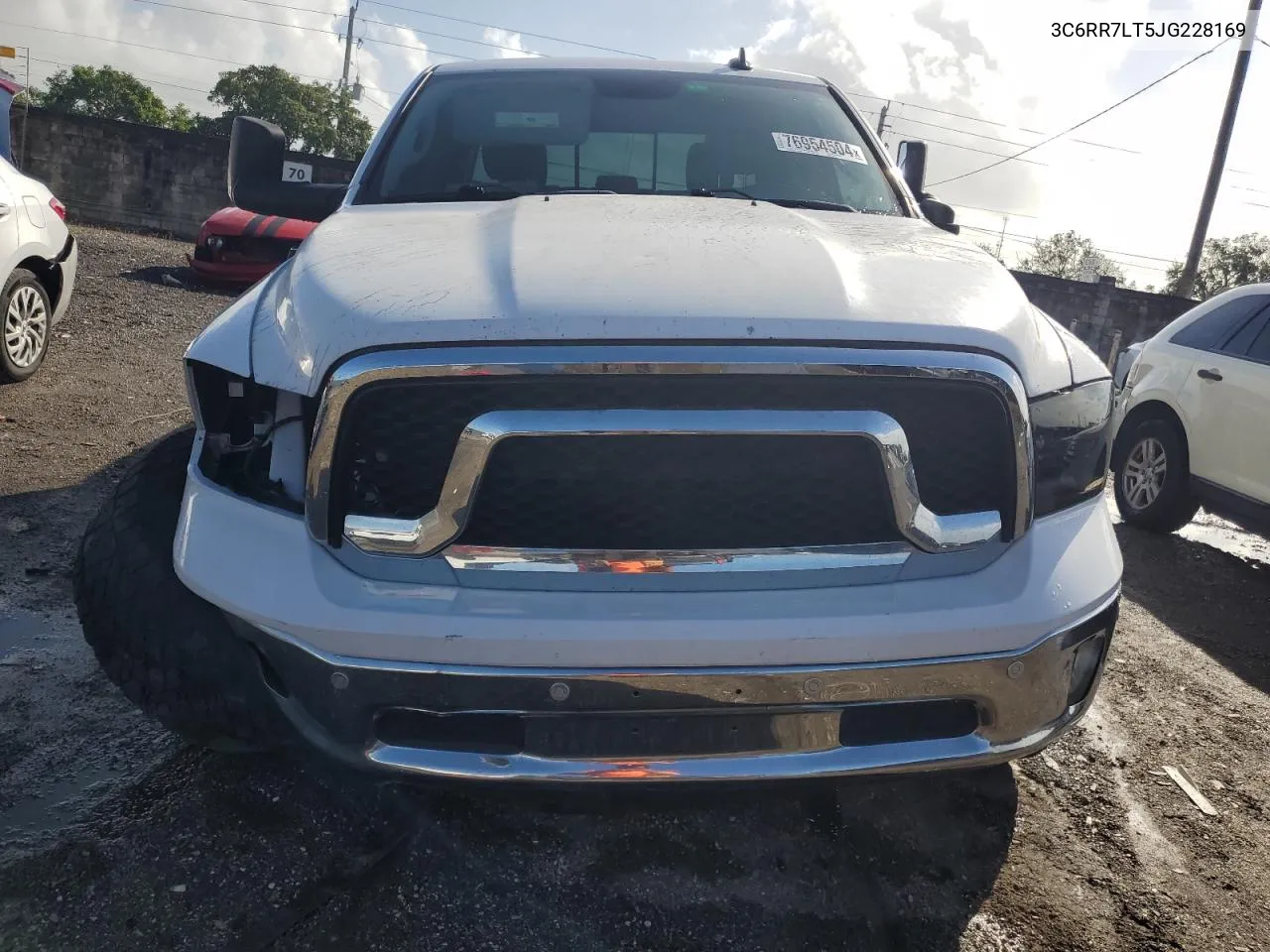 2018 Ram 1500 Slt VIN: 3C6RR7LT5JG228169 Lot: 76954504