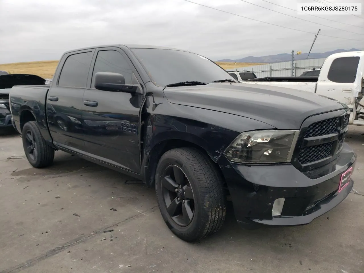 2018 Ram 1500 St VIN: 1C6RR6KG8JS280175 Lot: 77013914