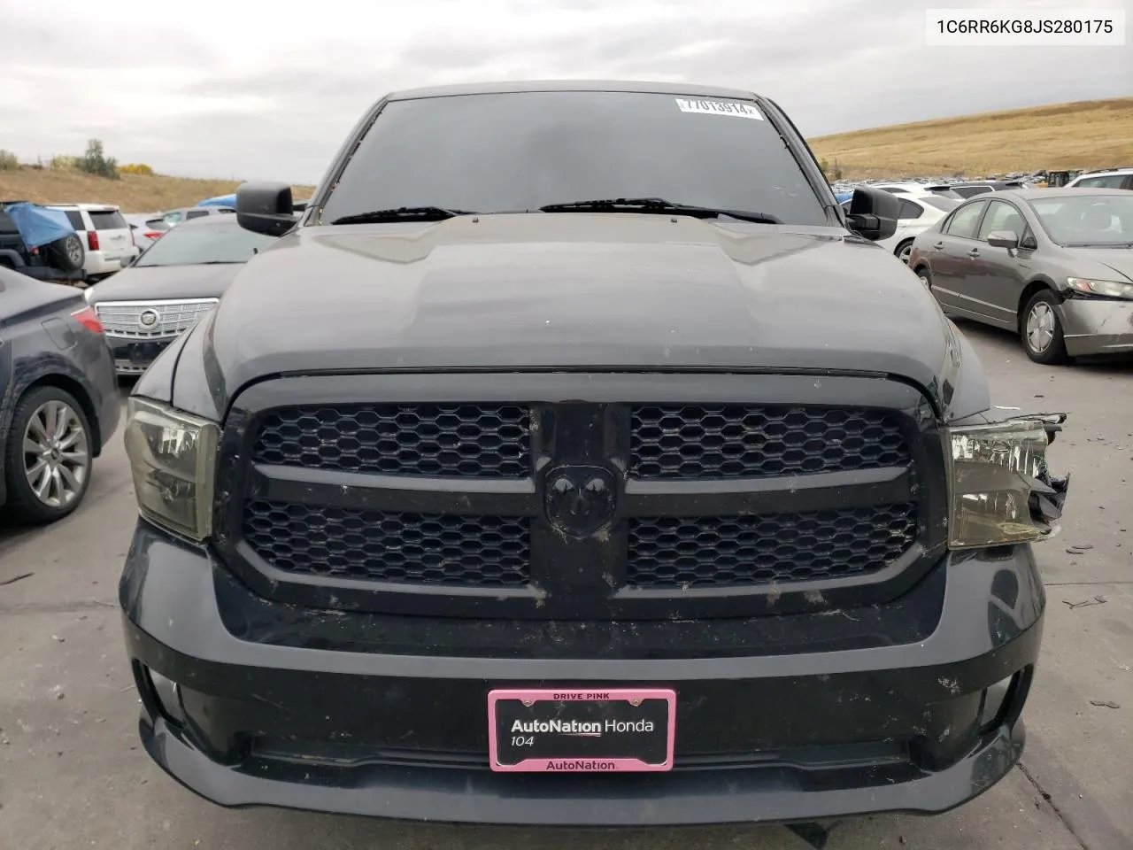 2018 Ram 1500 St VIN: 1C6RR6KG8JS280175 Lot: 77013914