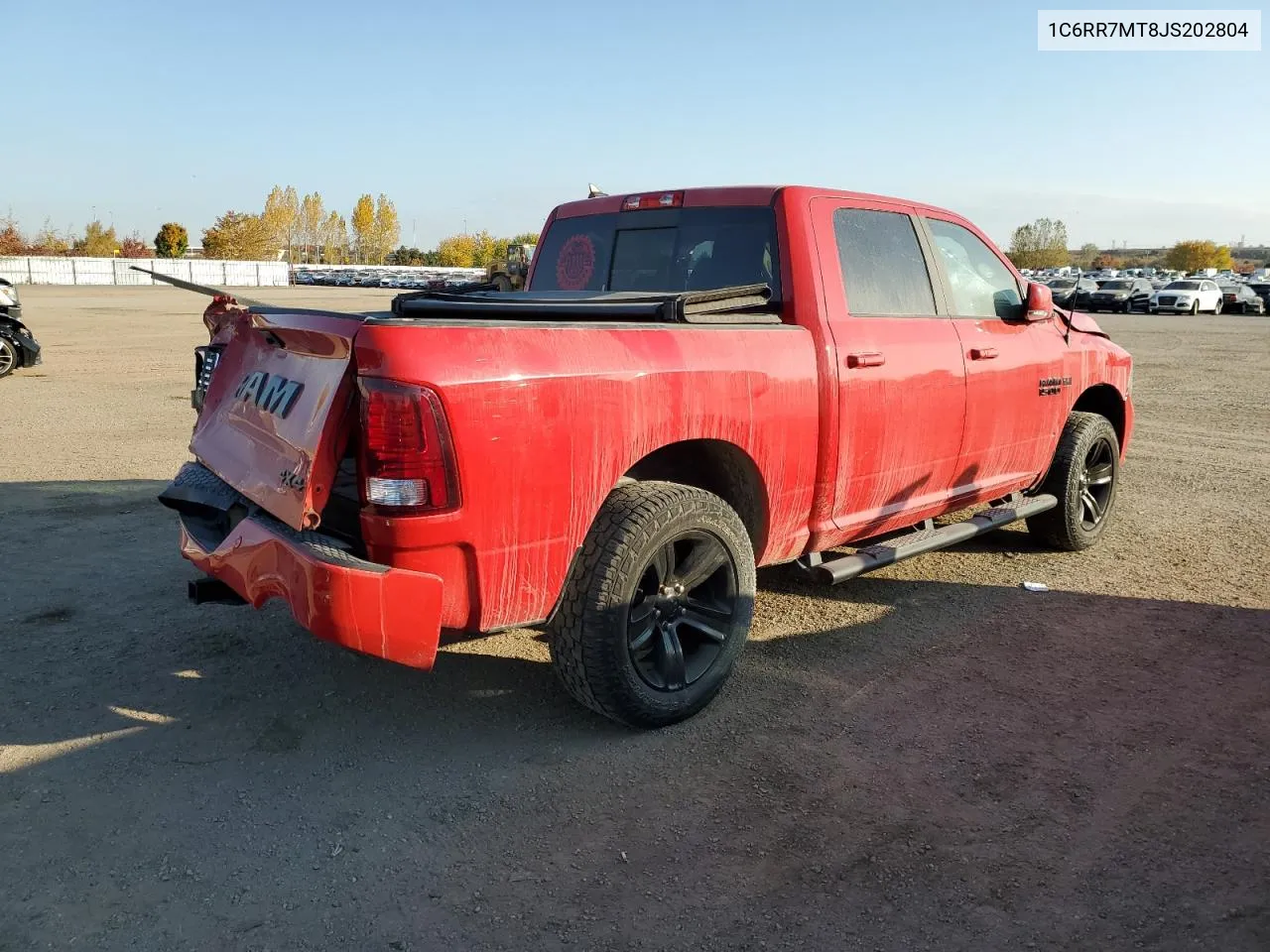 2018 Ram 1500 Sport VIN: 1C6RR7MT8JS202804 Lot: 77069664