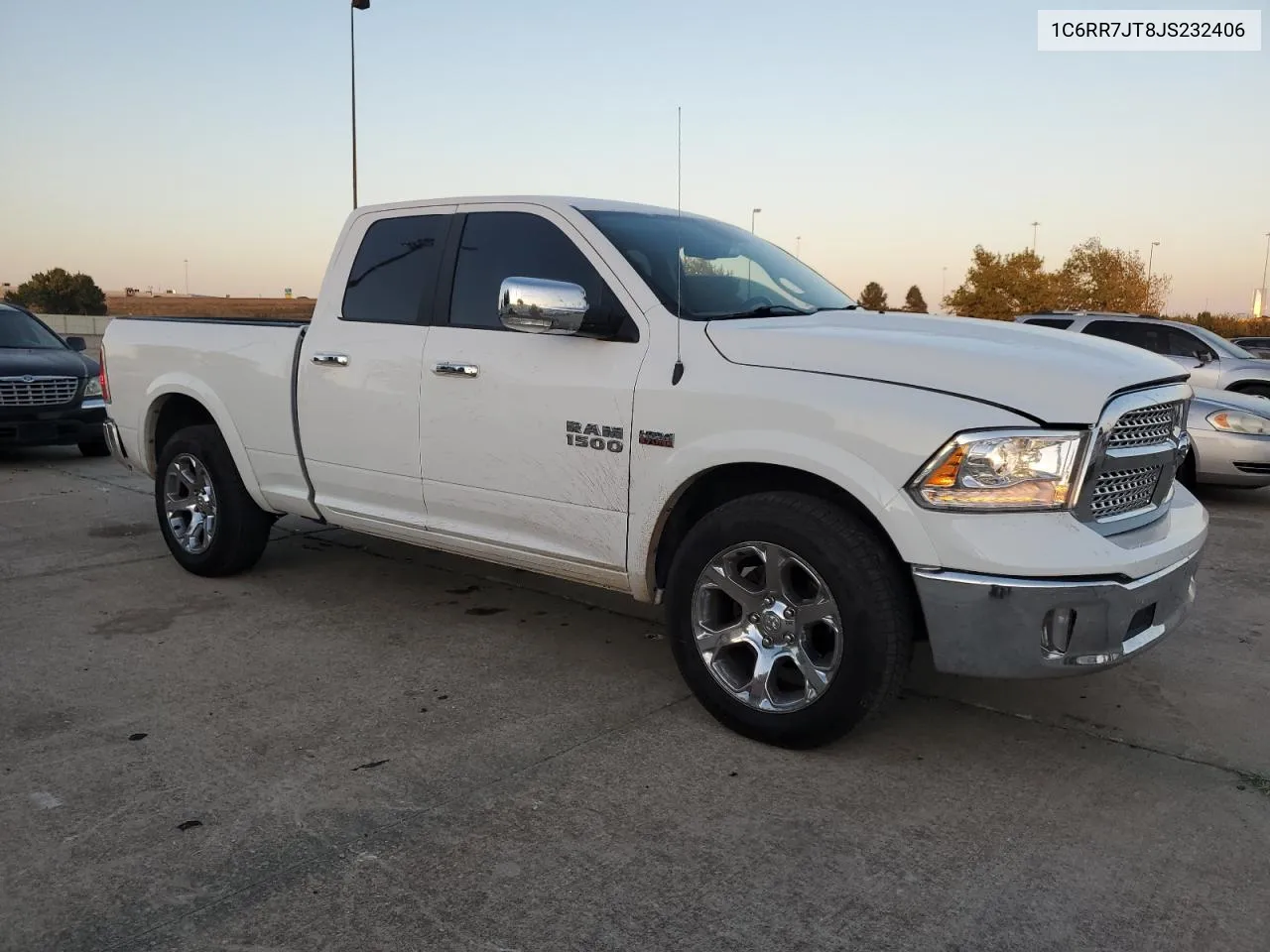 2018 Ram 1500 Laramie VIN: 1C6RR7JT8JS232406 Lot: 77259664