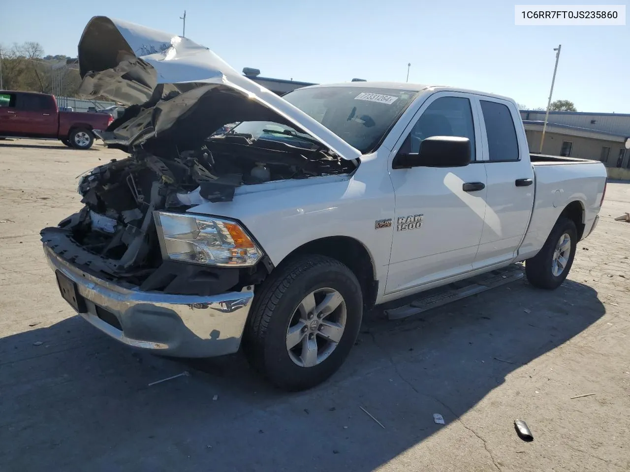 2018 Ram 1500 St VIN: 1C6RR7FT0JS235860 Lot: 77331264